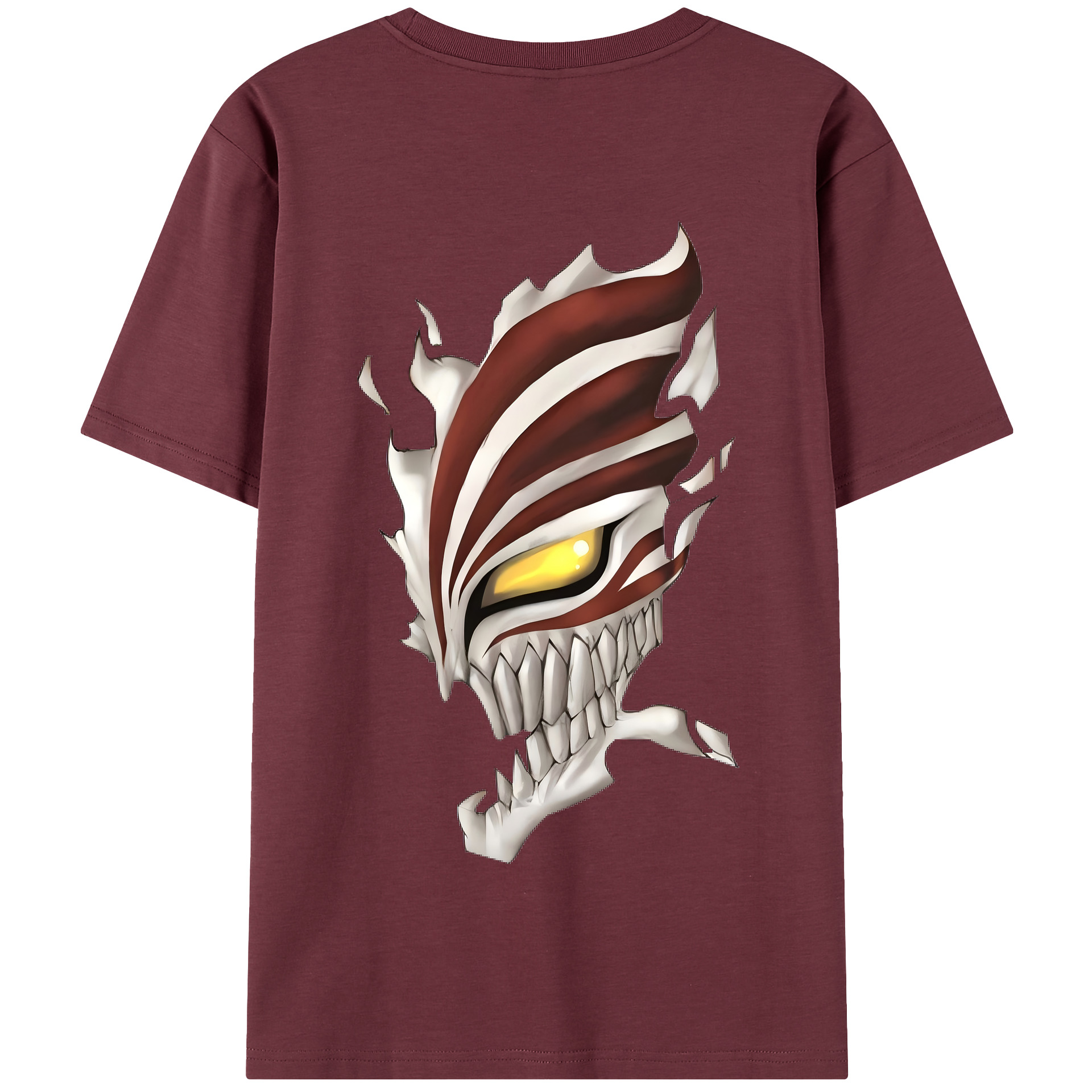 （画像用） ブリーチ 黒崎一護（くろさき いちご）BLEACH Kurosaki Ichigo 綿100％半袖Tシャツ（背面プリント）